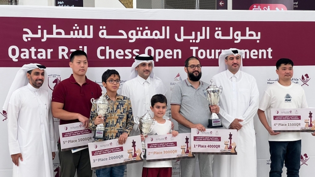 卡塔尔皇家国际象棋公开锦标赛落下帷幕